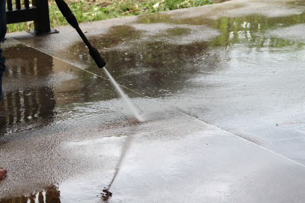 Concrete Deck Cleaning in Annapolis