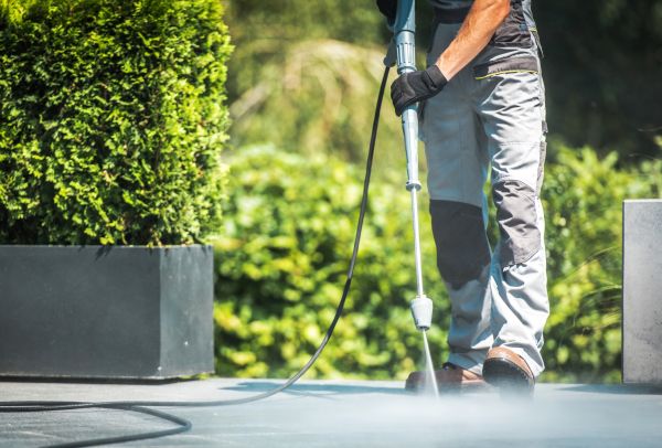 Patio Concrete Cleaning in Annapolis
